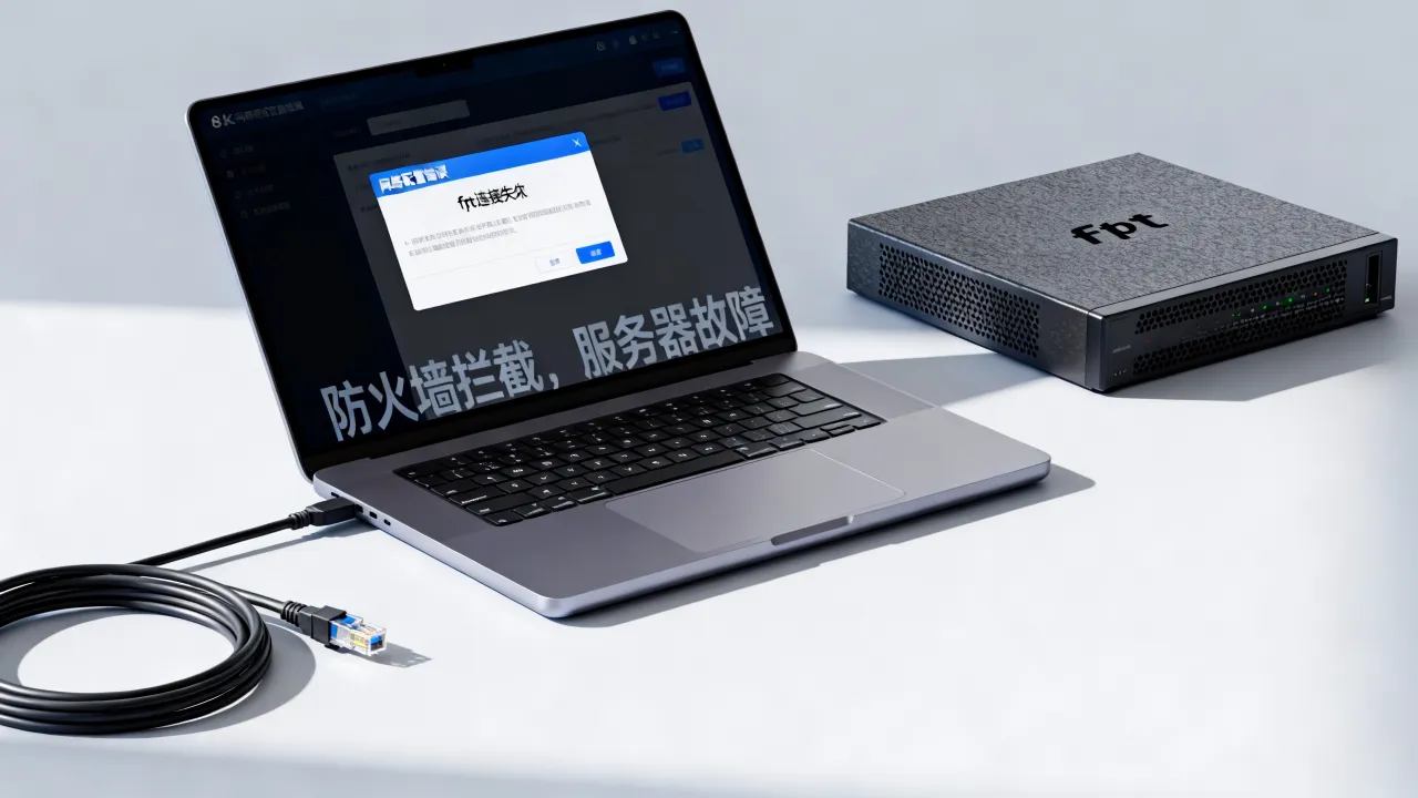为什么链接ftp服务器失败，ftp连接失败常见原因有哪些