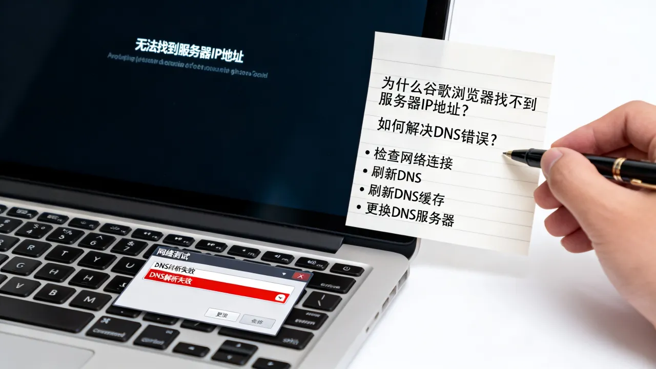 为什么谷歌浏览器找不到服务器IP地址,如何解决DNS错误? 为什么谷歌浏览器找不到服务器IP地址,如何解决DNS错误?