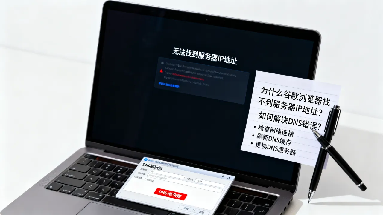 为什么谷歌浏览器找不到服务器IP地址,如何解决DNS错误? 为什么谷歌浏览器找不到服务器IP地址,如何解决DNS错误?