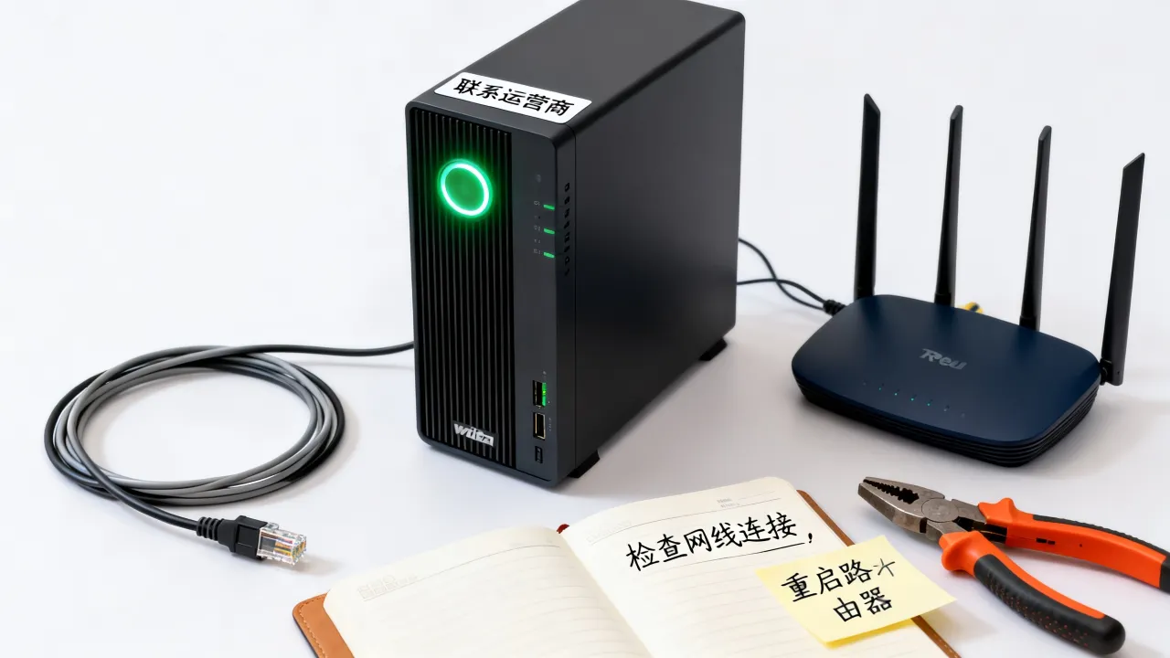 宽带服务器闪绿灯怎么回事，宽带服务器闪绿灯解决方法？