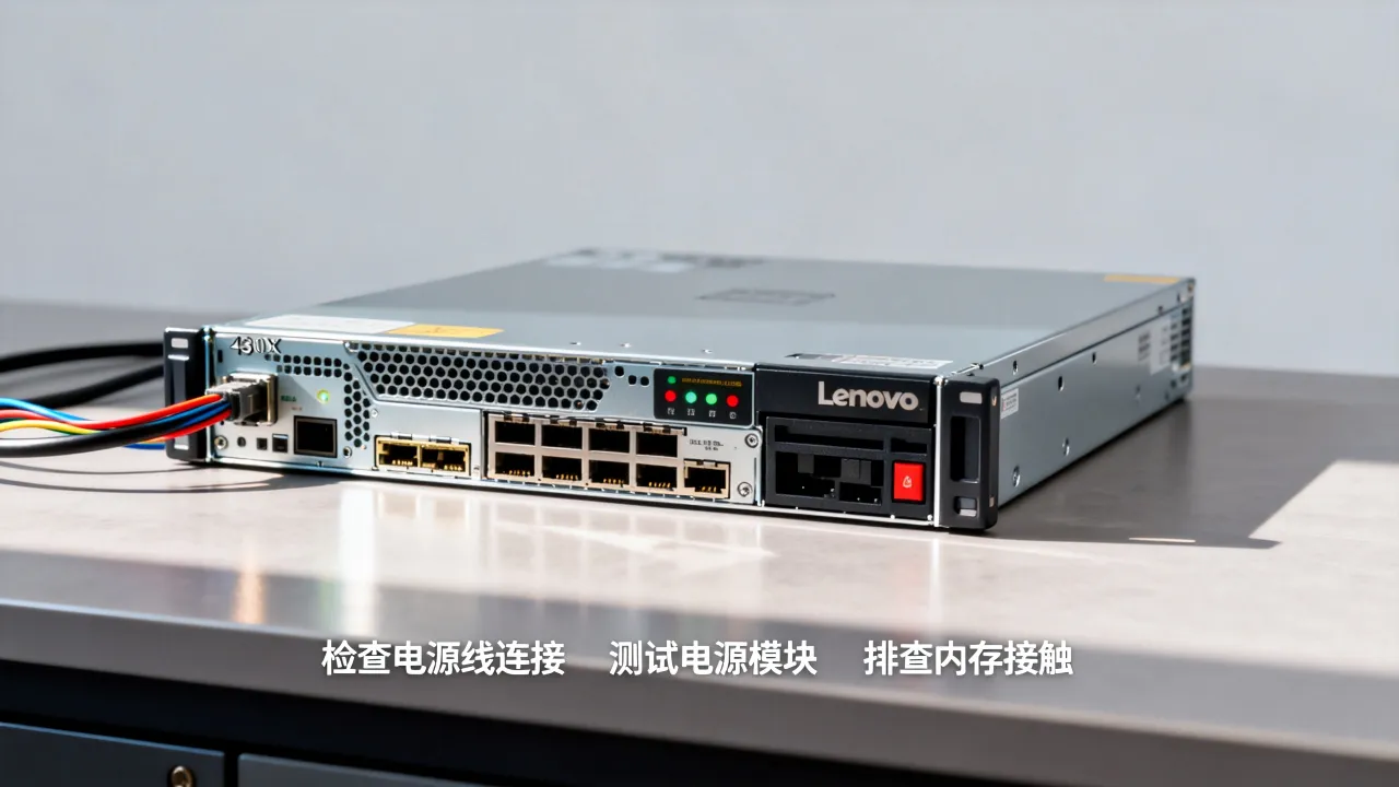 联想430x服务器为什么点不亮，430x无法开机怎么解决