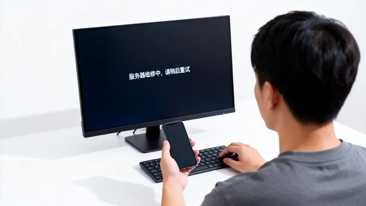 为什么登录pubd显示服务器维修，pubd登录提示维修中怎么办