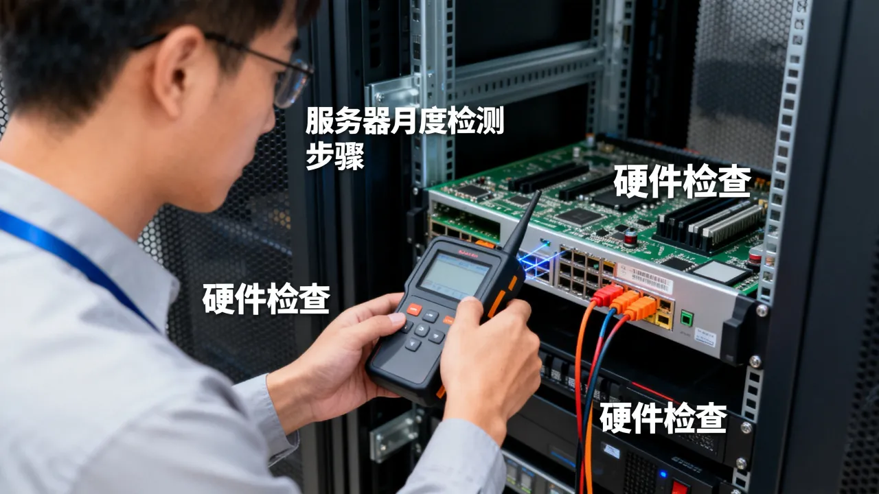 物业月维保服务器检测怎么做，服务器月度维保检测哪些内容？
