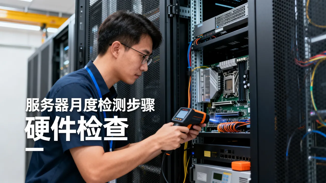 物业月维保服务器检测怎么做，服务器月度维保检测哪些内容？
