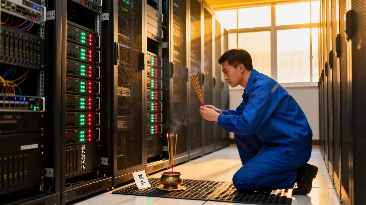 运维为什么烧香拜服务器，服务器真的有灵性能保佑吗？