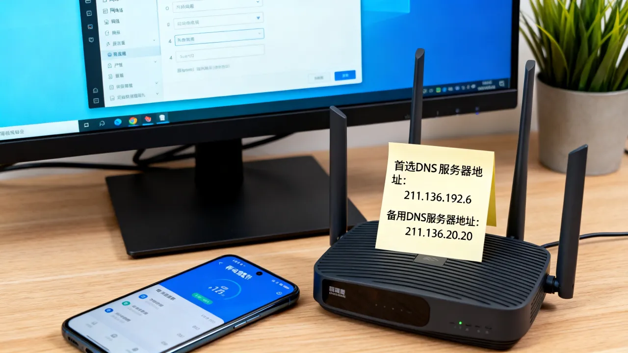 中国移动宽带nds服务器地址是什么，如何设置移动宽带DNS服务器详细教程