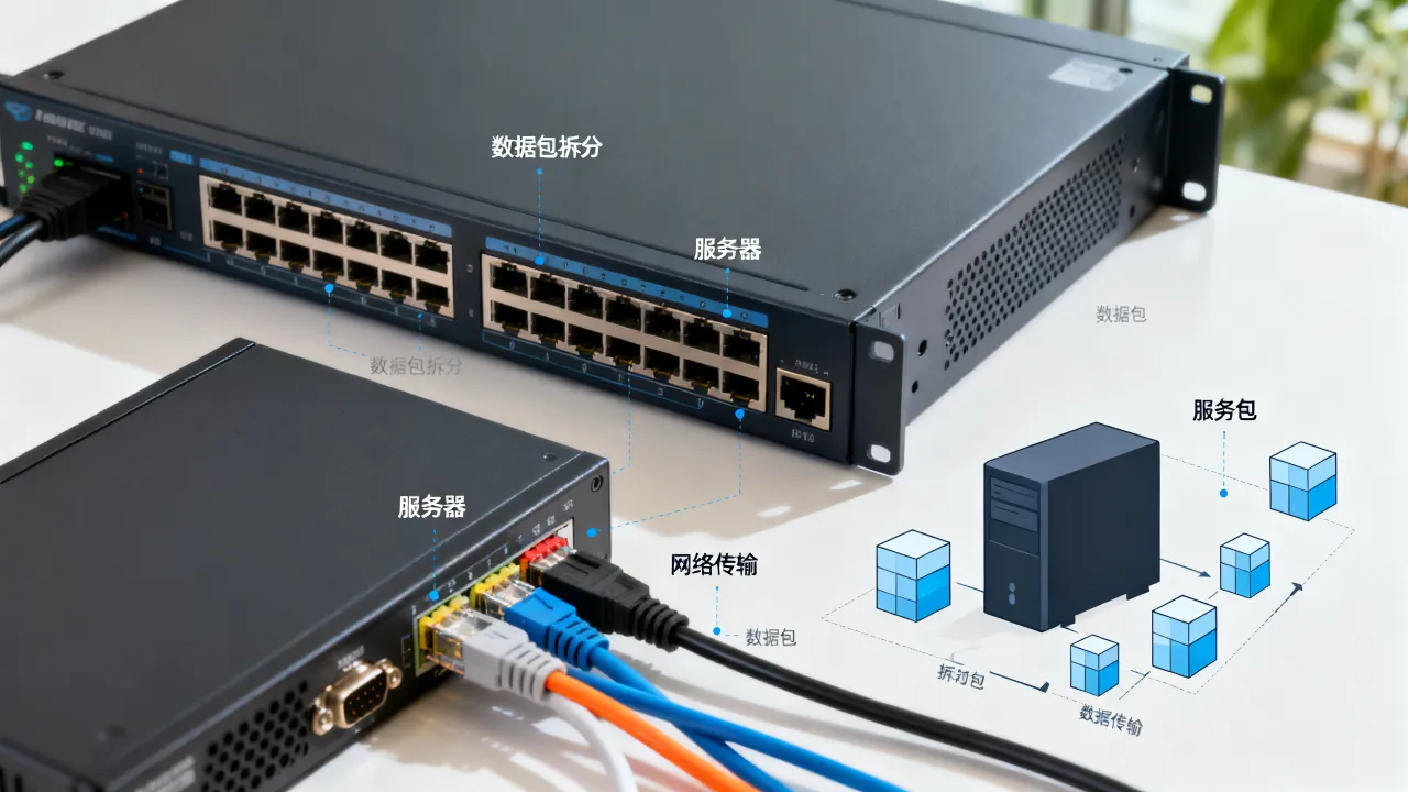 服务器为什么会分包，网络传输中数据包拆分原因？