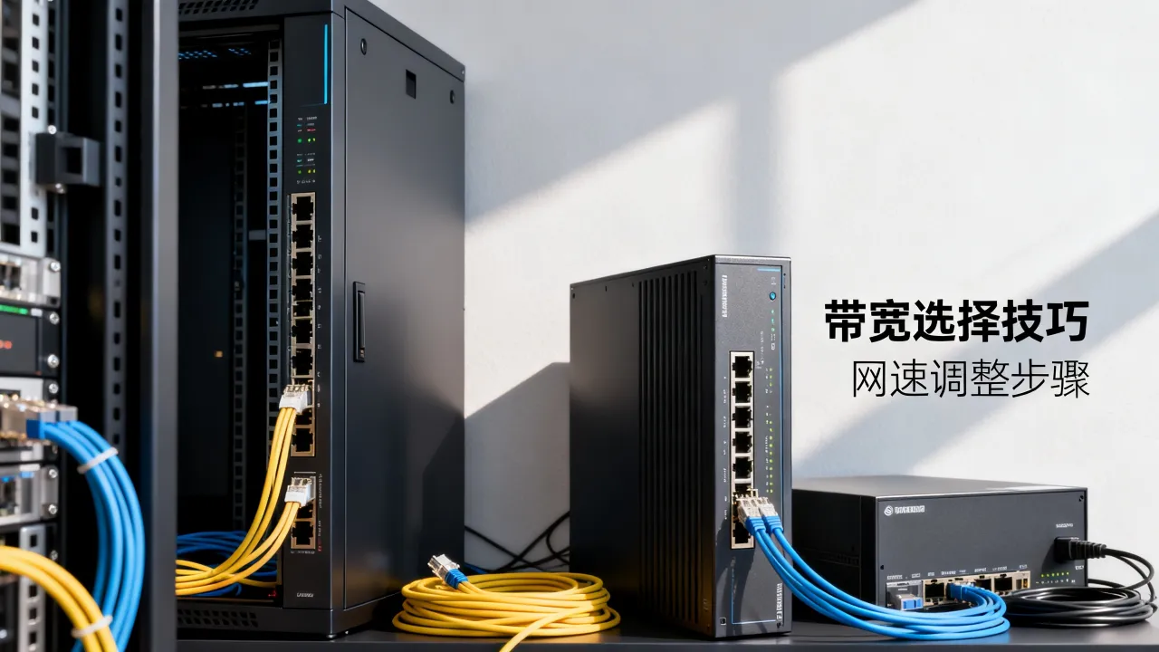 服务器设置网速怎么调？服务器带宽选择技巧