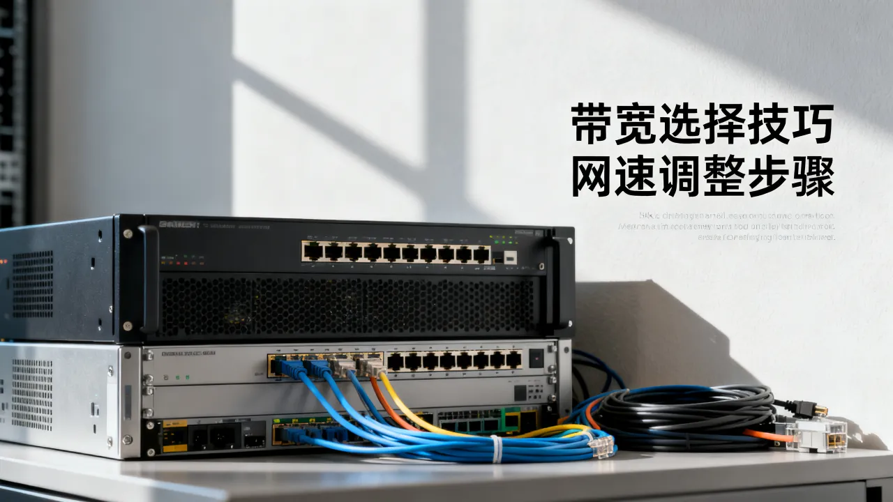 服务器设置网速怎么调？服务器带宽选择技巧