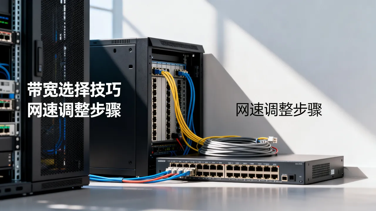 服务器设置网速怎么调？服务器带宽选择技巧