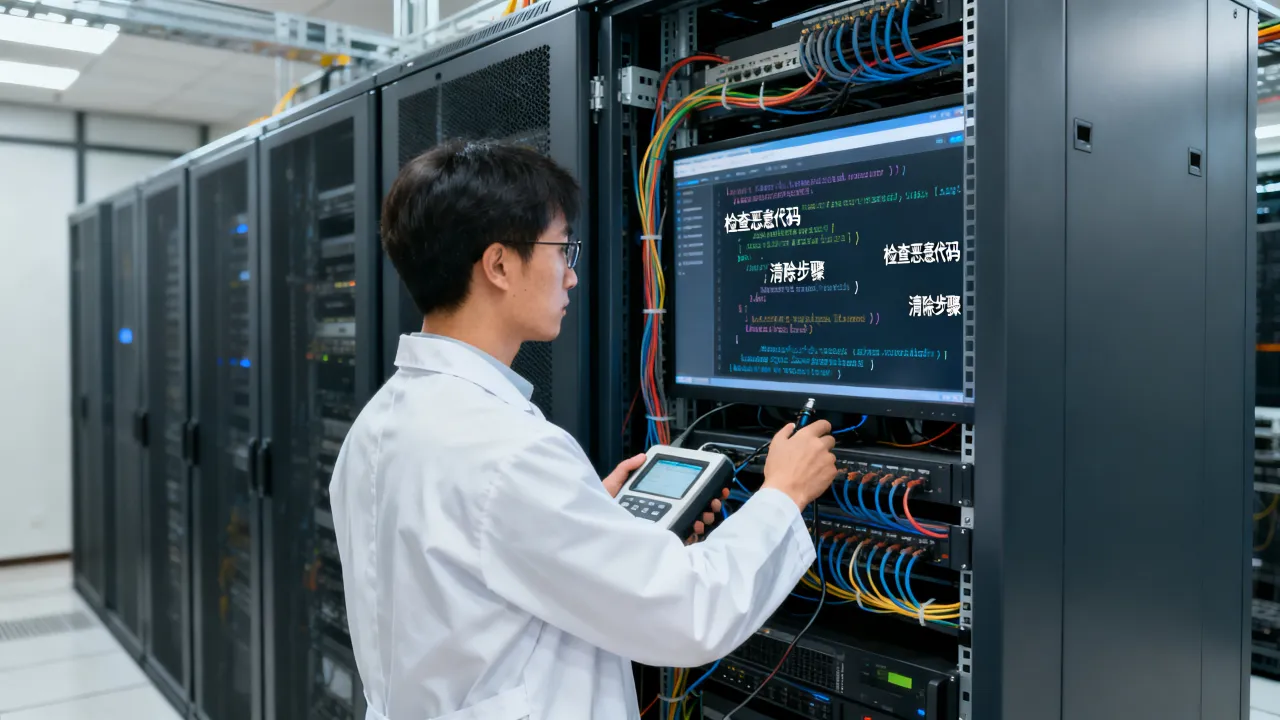 宽带服务器被植入广告怎么办，如何彻底清除恶意植入代码