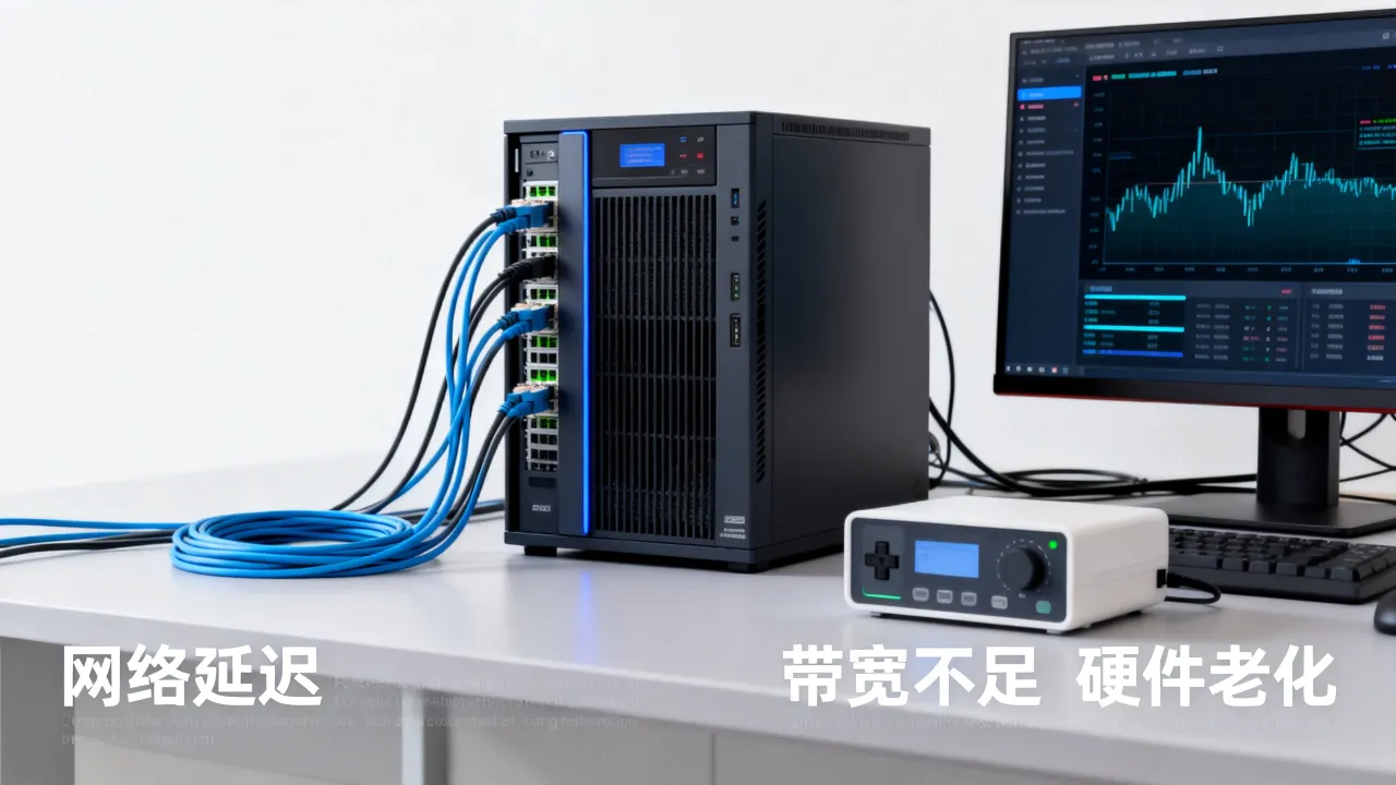 为什么租服务器很卡呢，服务器卡顿是什么原因