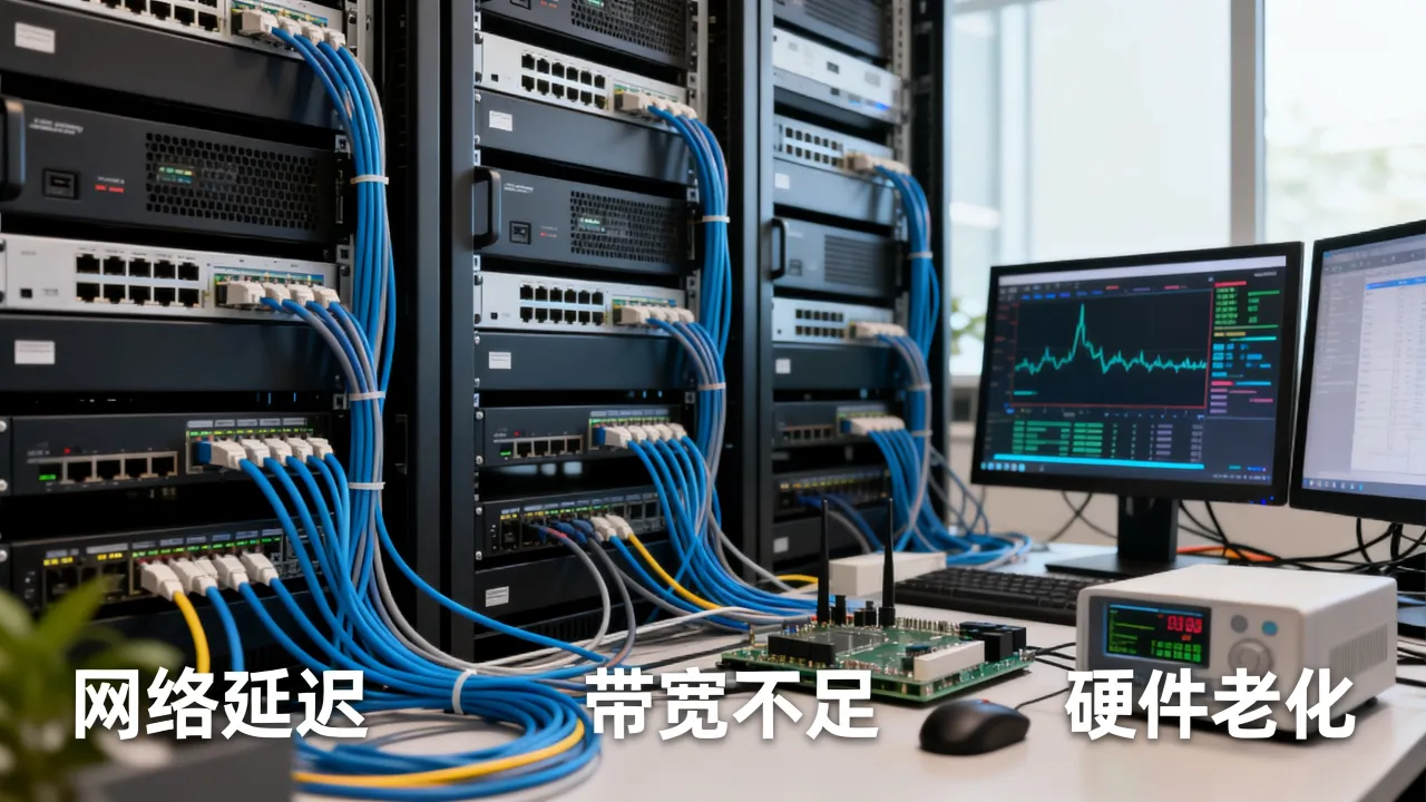 为什么租服务器很卡呢，服务器卡顿是什么原因