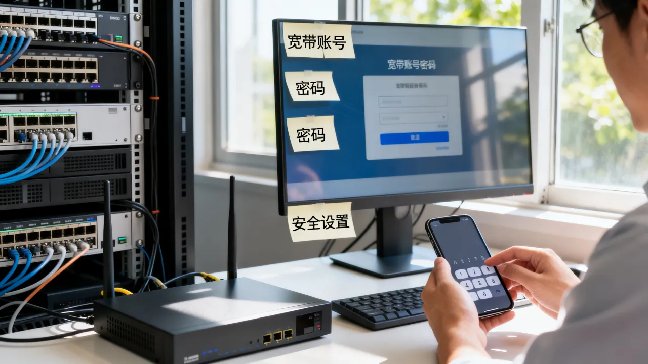 web服务器能获取用户的宽带账号密码吗？怎么防范？