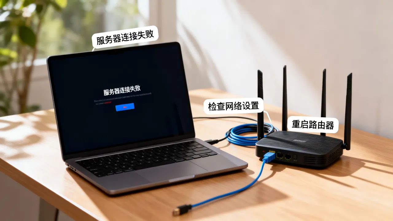 为什么更新后无服务器，更新后服务器连接失败什么原因