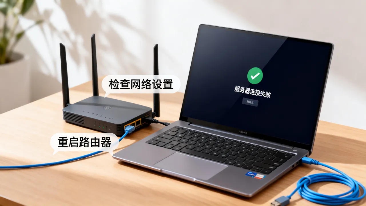 为什么更新后无服务器，更新后服务器连接失败什么原因