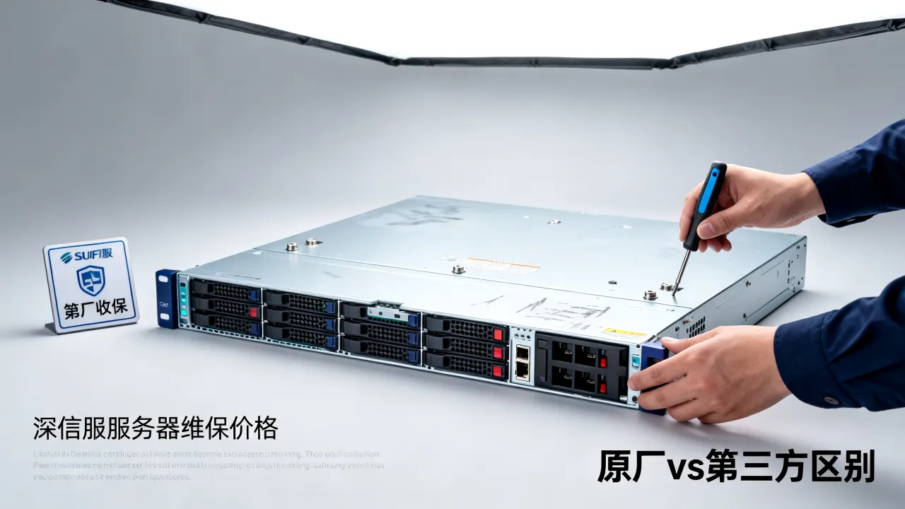 深信服服务器维保多少钱？原厂维保和第三方区别，怎么选？
