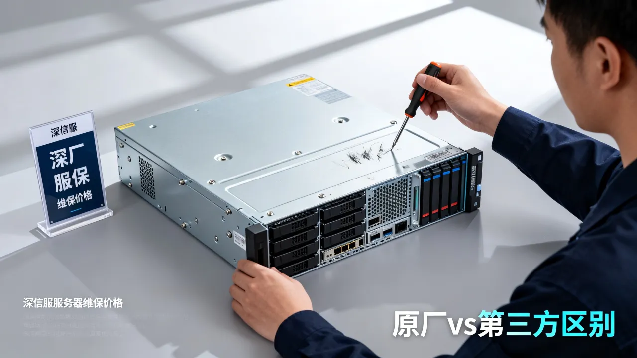 深信服服务器维保多少钱？原厂维保和第三方区别，怎么选？