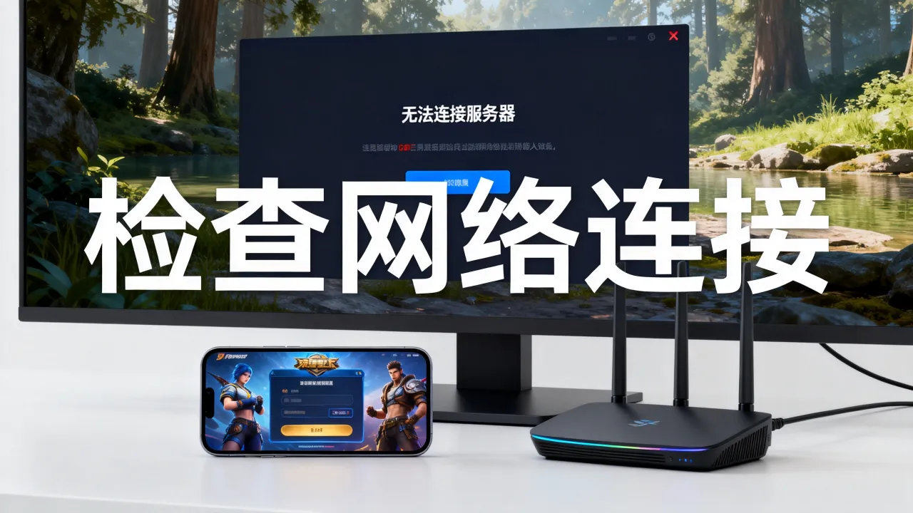 为什么登lol进游戏时显示无法连接服务器，无法连接服务器怎么办