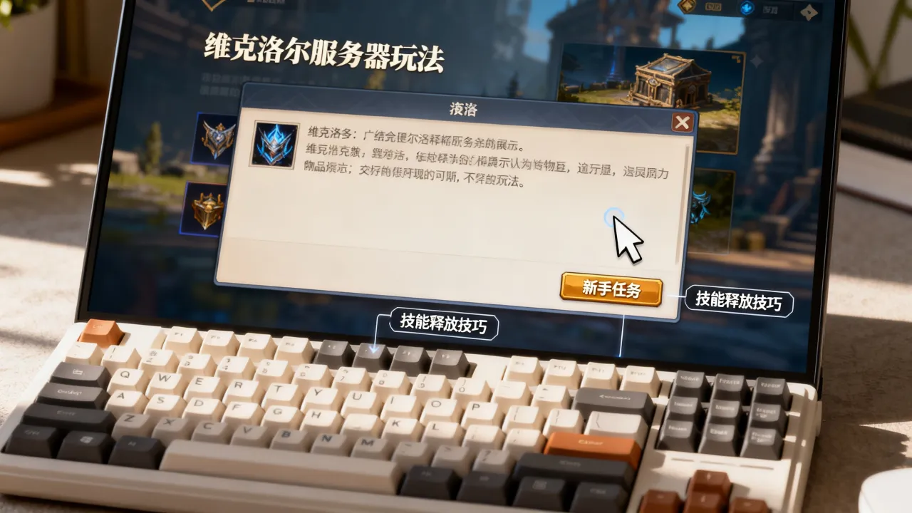 维克洛尔服务器玩法是什么？，新手怎么玩才厉害