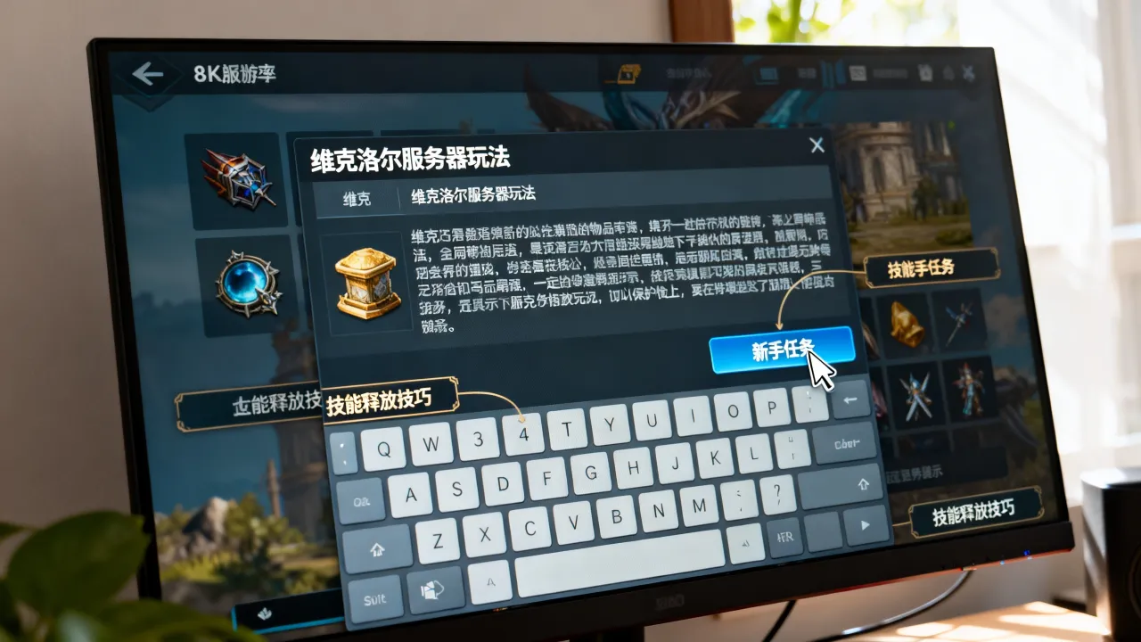 维克洛尔服务器玩法是什么？，新手怎么玩才厉害