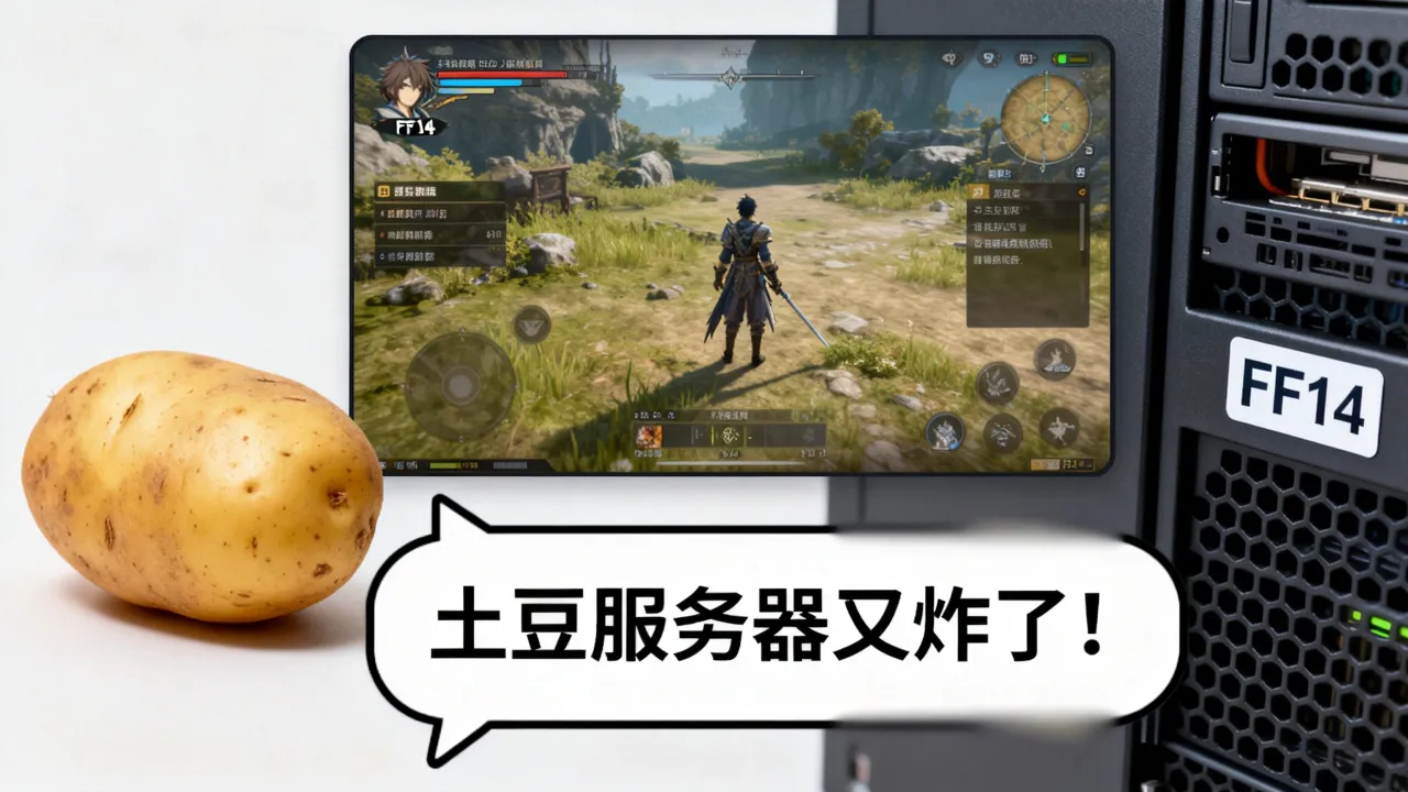 FF14服务器为什么叫土豆？玩家常说的土豆服务器是什么梗？