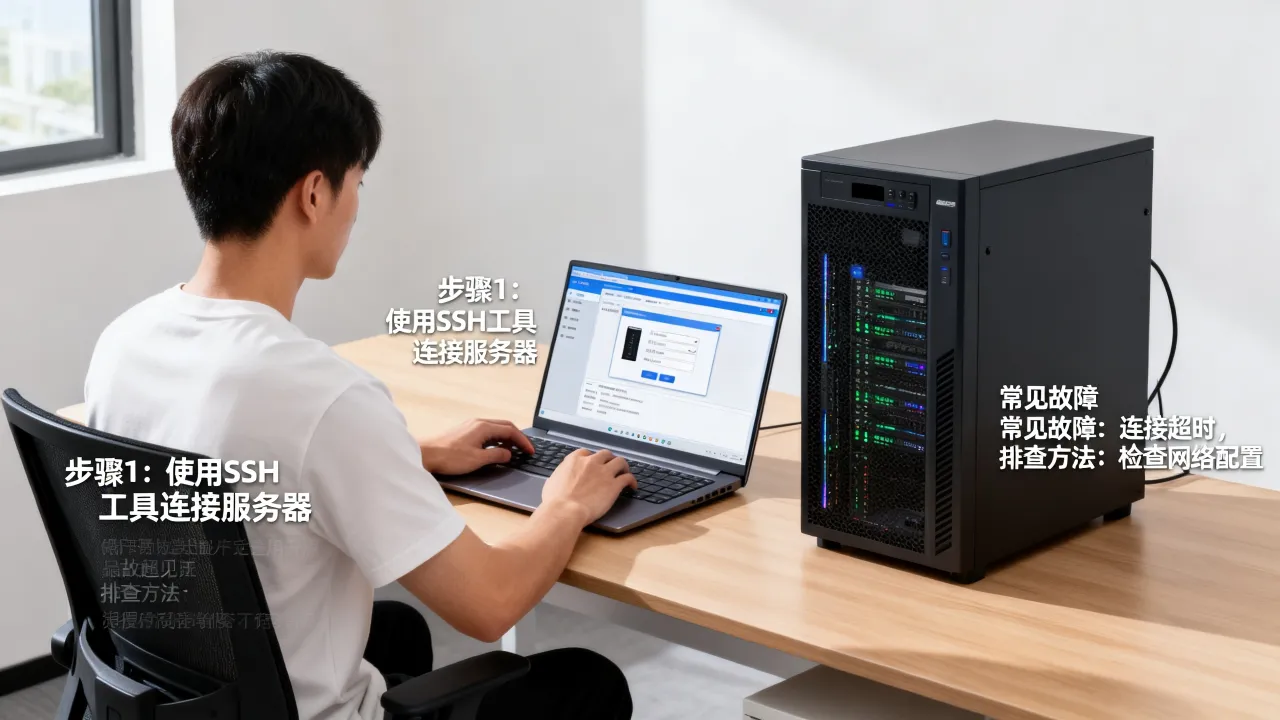 运维登录服务器怎么操作？常见故障排查方法有哪些？