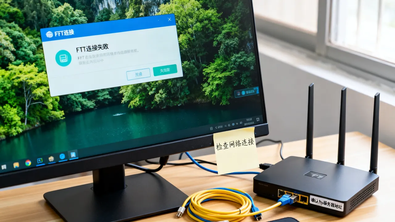 电脑为什么打开不了ftp服务器，ftp服务器无法连接怎么解决？