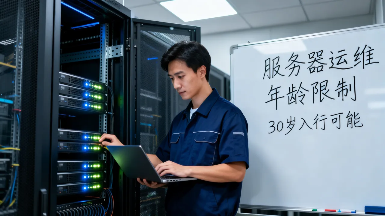 服务器运维有年龄限制吗，三十岁学运维还能入行吗