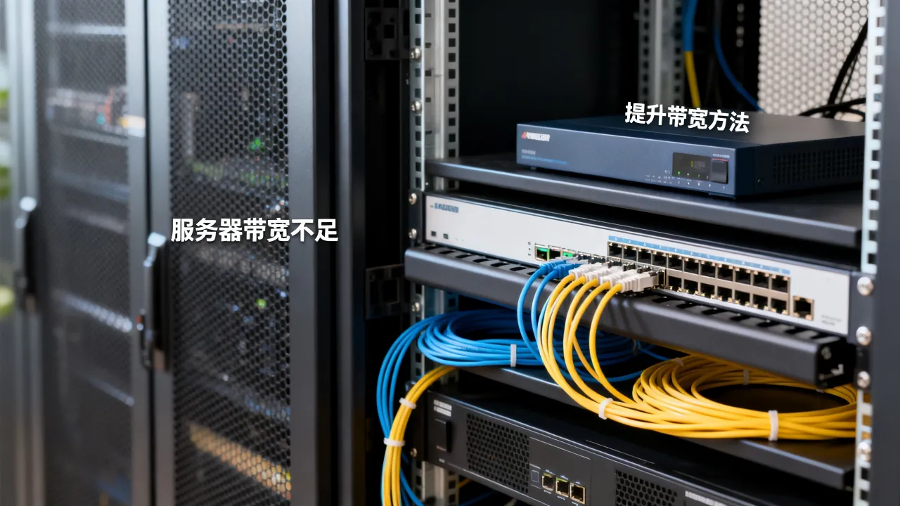 服务器宽带那么小怎么办，如何提升服务器带宽？