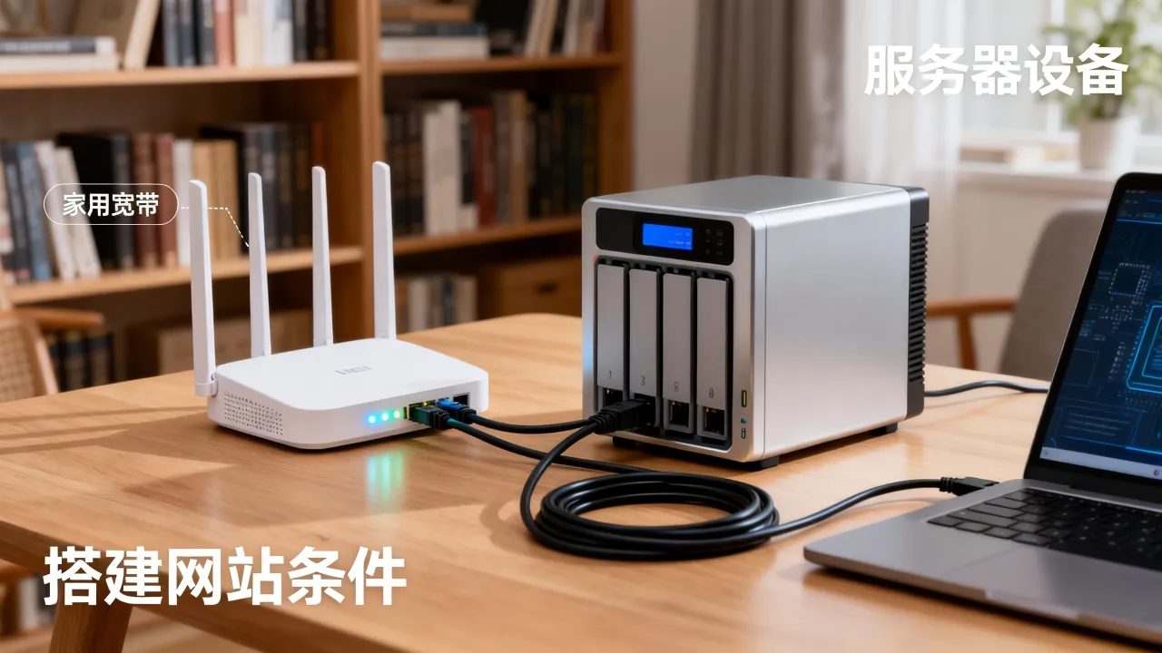 家用宽带能当服务器吗，家庭宽带搭建网站需要什么条件