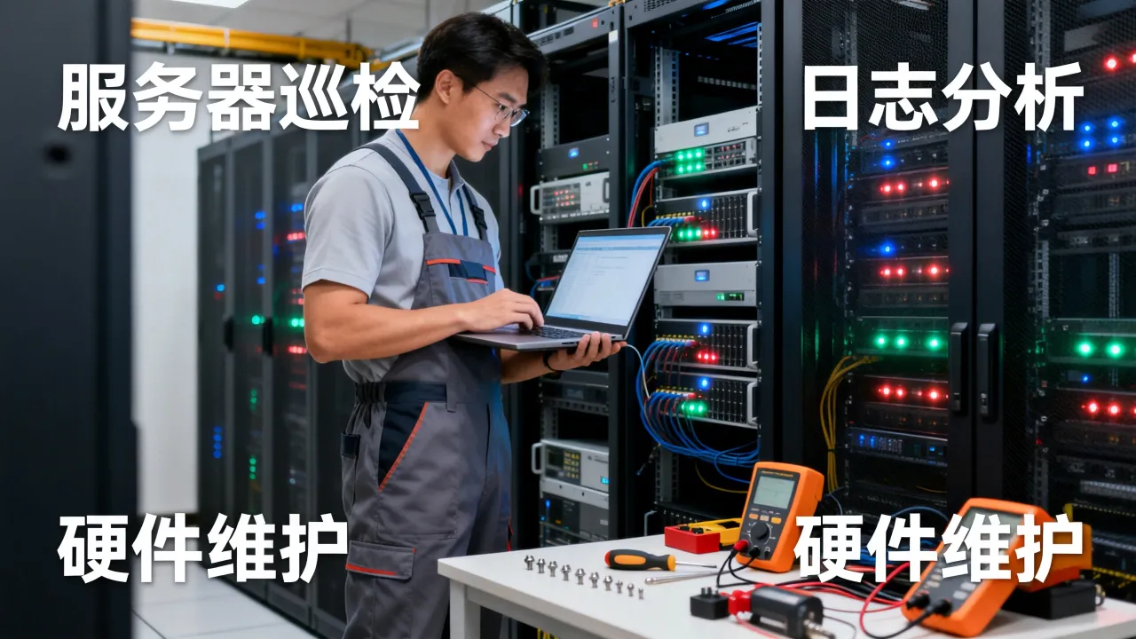 运维服务器工作归纳怎么做，服务器运维日常工作内容有哪些？