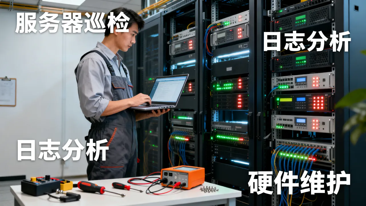 运维服务器工作归纳怎么做，服务器运维日常工作内容有哪些？