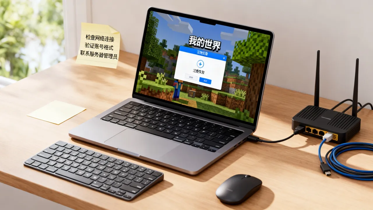 为什么mc服务器不允许我注册，我的世界服务器无法注册解决方法