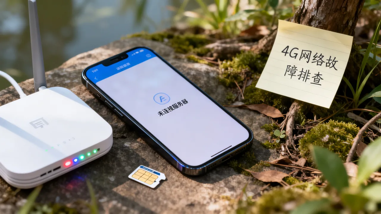 为什么4G显示未连接服务器失败，4G网络无法连接服务器是什么原因