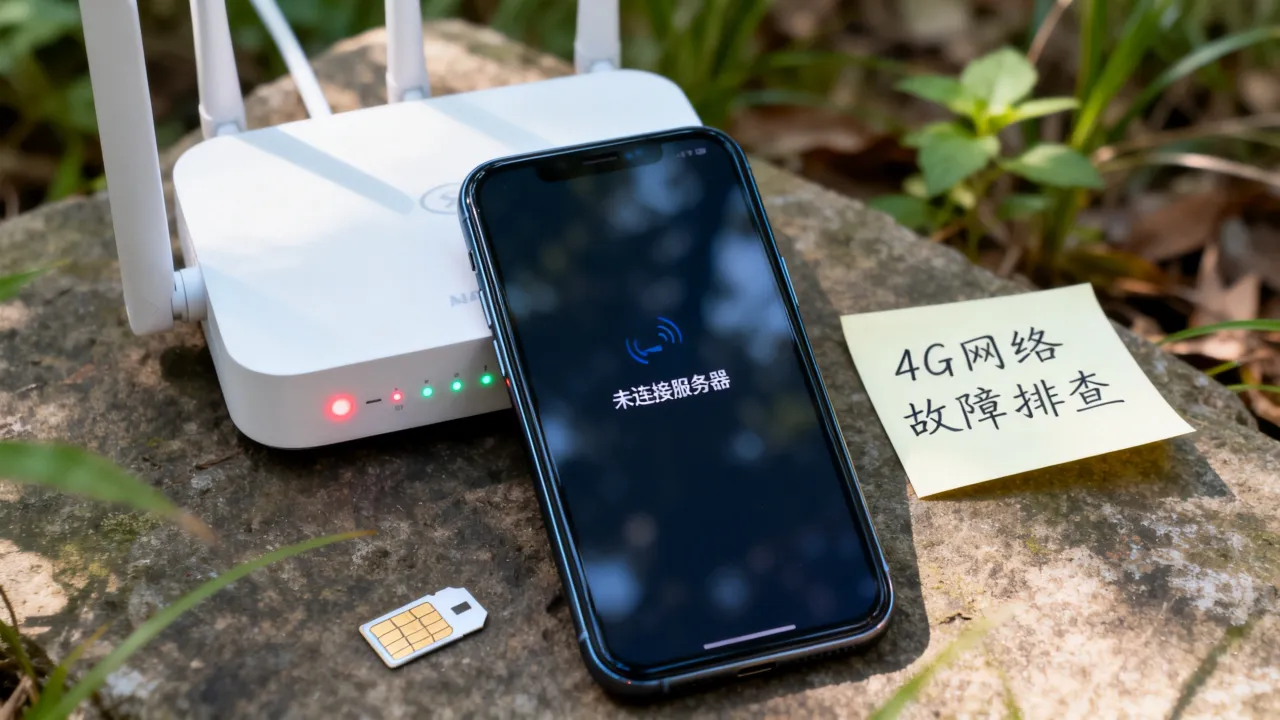 为什么4G显示未连接服务器失败，4G网络无法连接服务器是什么原因