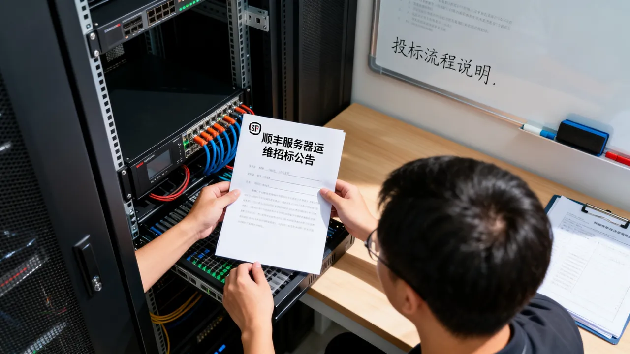 顺丰服务器运维招标公告在哪看，顺丰服务器运维招标怎么投标