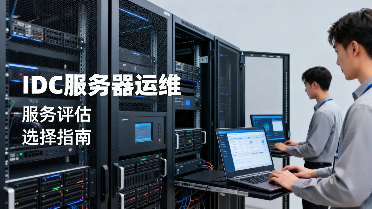 哪家IDC服务器运维管理系统商家服务好，怎么选？