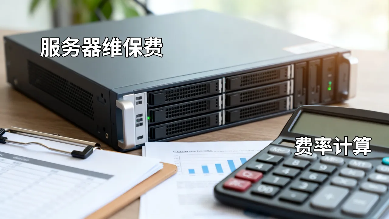服务器维保费费率是多少？服务器维保费费率怎么算