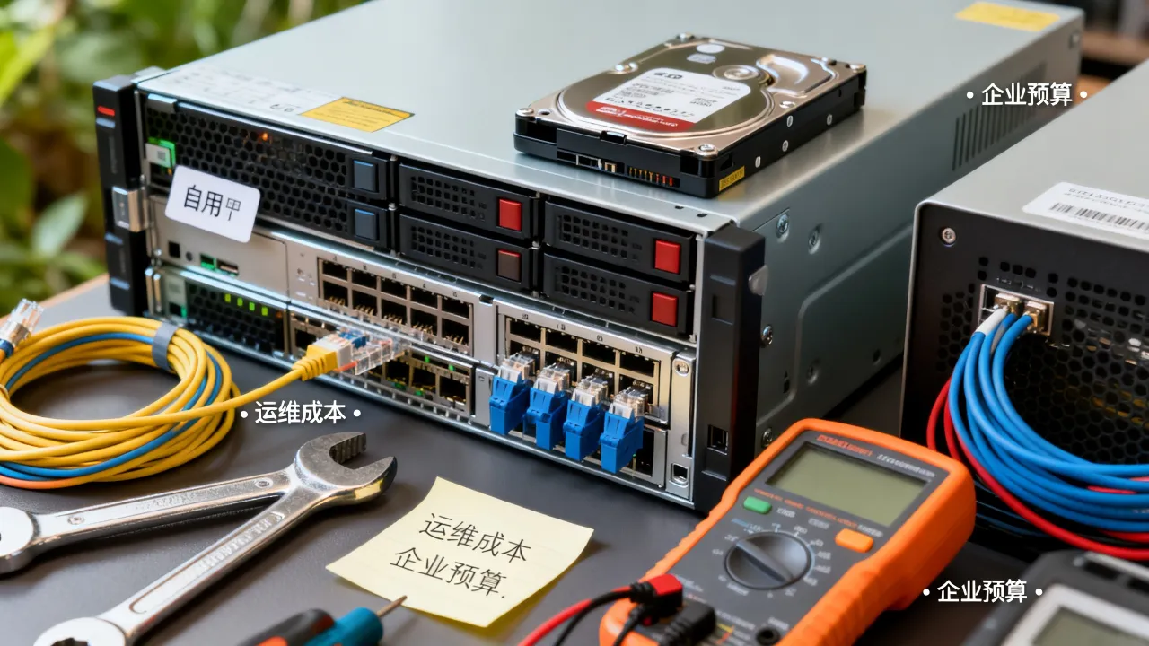 运维自用服务器多少钱？企业自用服务器成本预算多少？