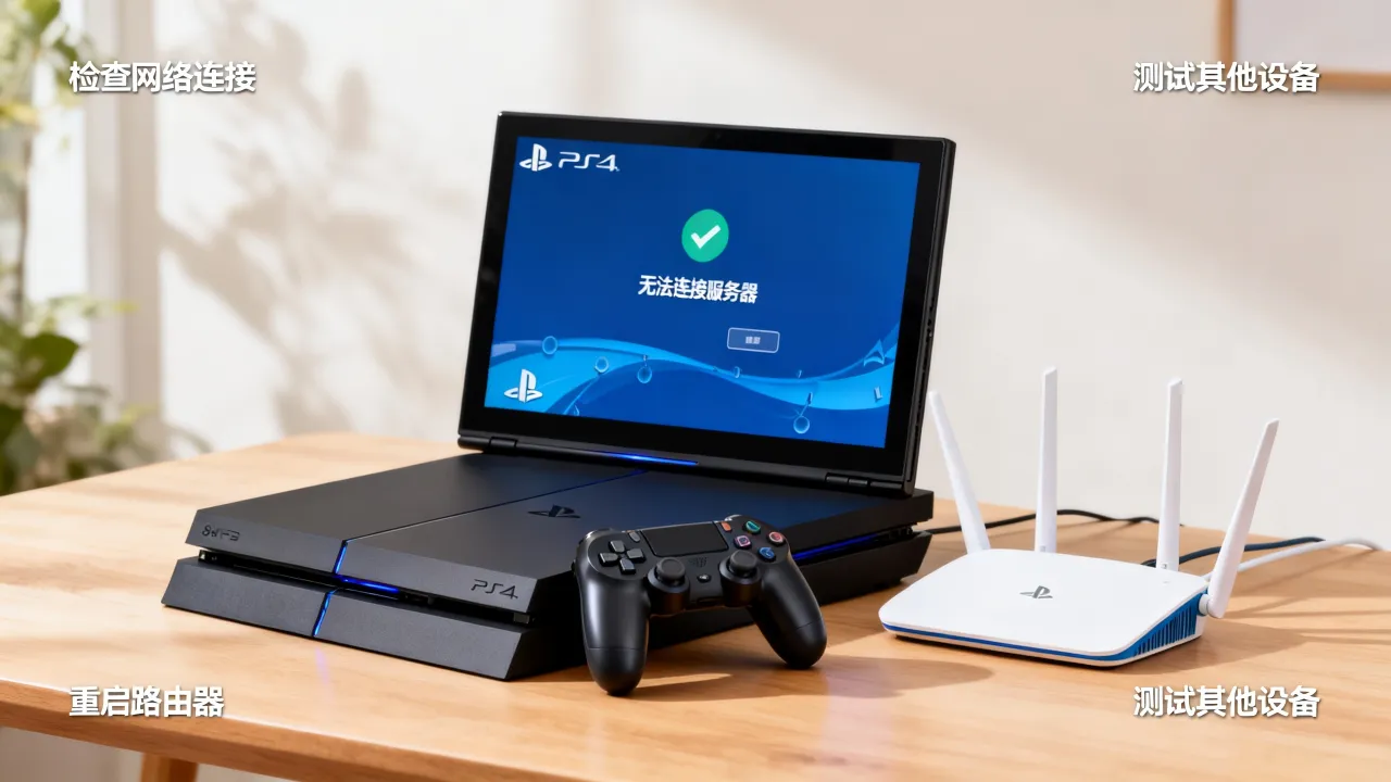 PS4网速好连不上游戏服务器怎么办，PS4无法连接服务器怎么解决