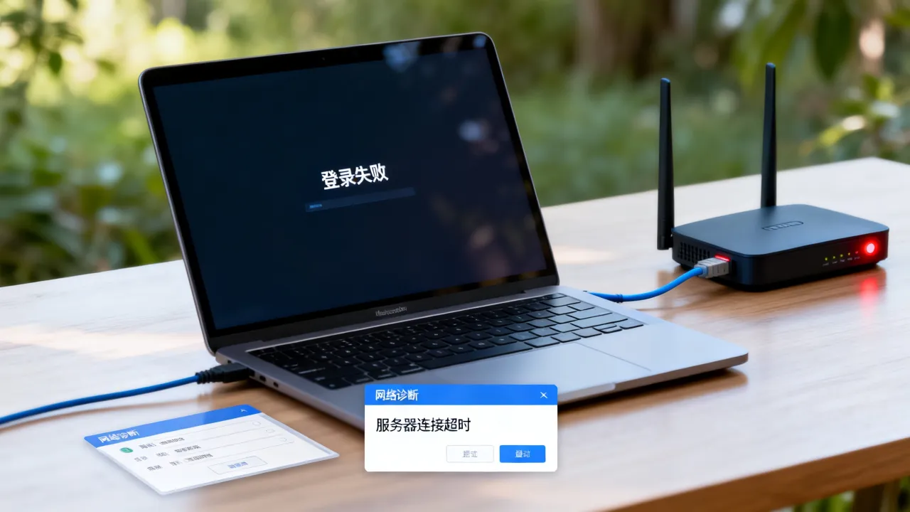 bcm为什么登陆不上服务器，无法登陆是什么原因