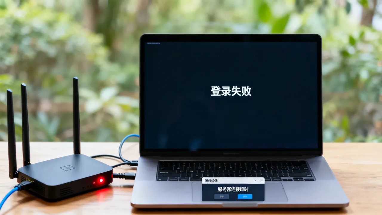 bcm为什么登陆不上服务器，无法登陆是什么原因
