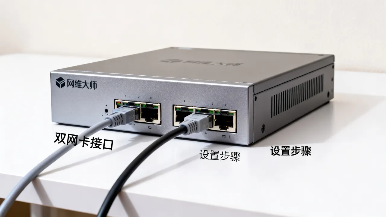 网维大师服务器双网卡怎么设置？为什么网速慢？