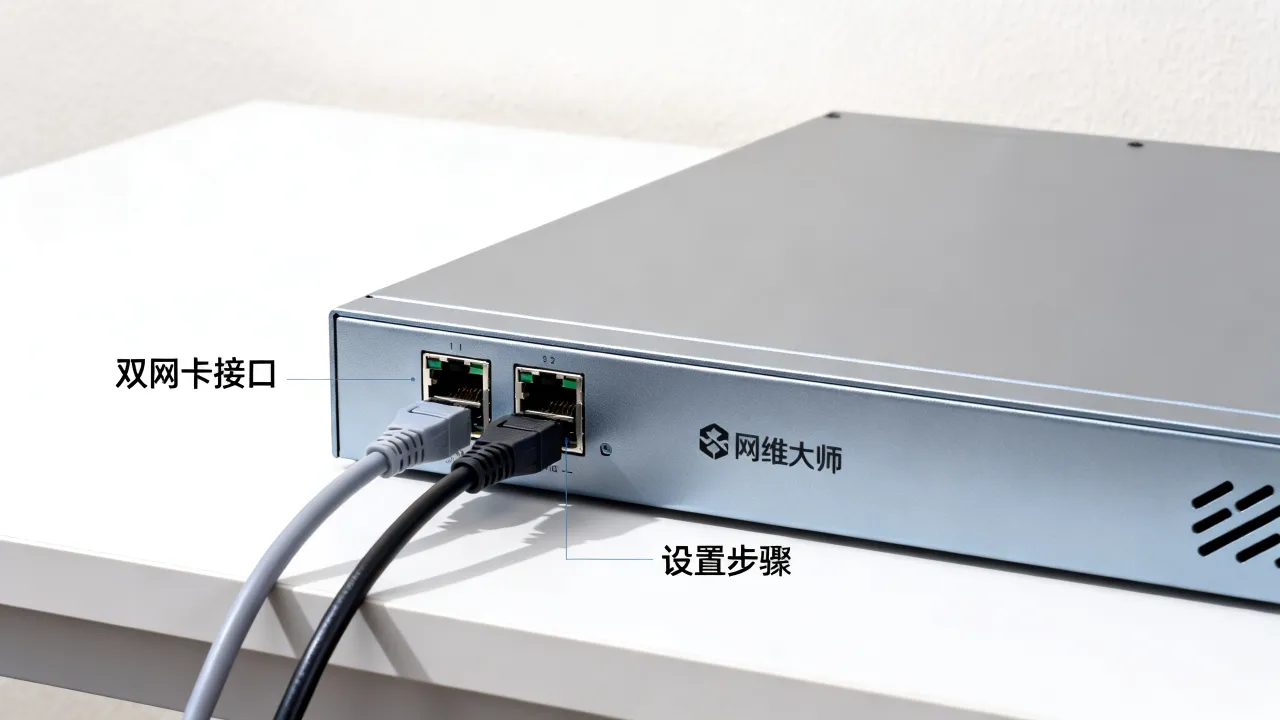 网维大师服务器双网卡怎么设置？为什么网速慢？