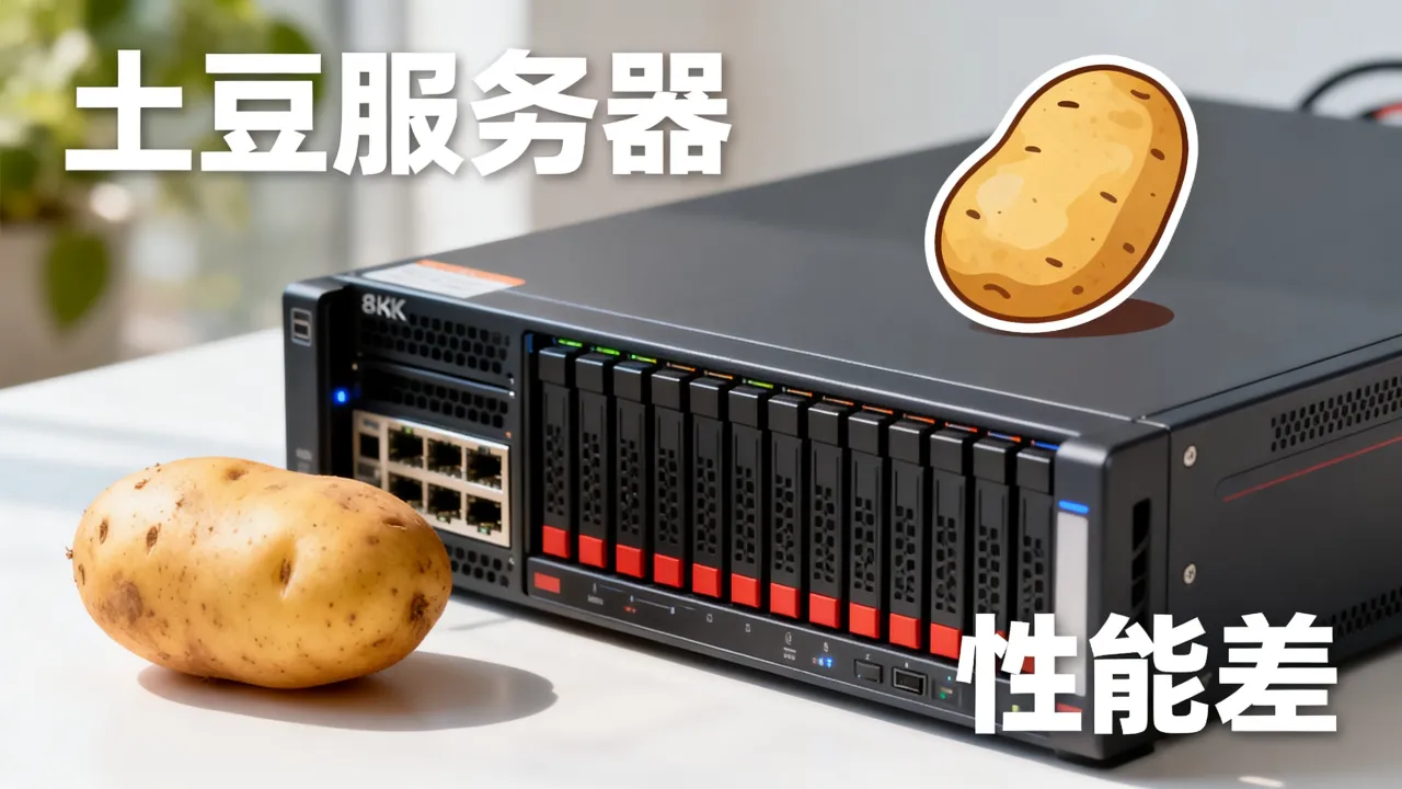 为什么叫土豆服务器,土豆服务器性能差是啥梗