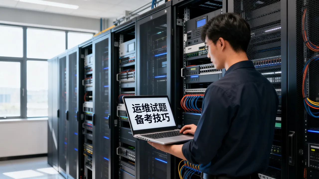 服务器机房运维试题怎么考？高分备考技巧有哪些
