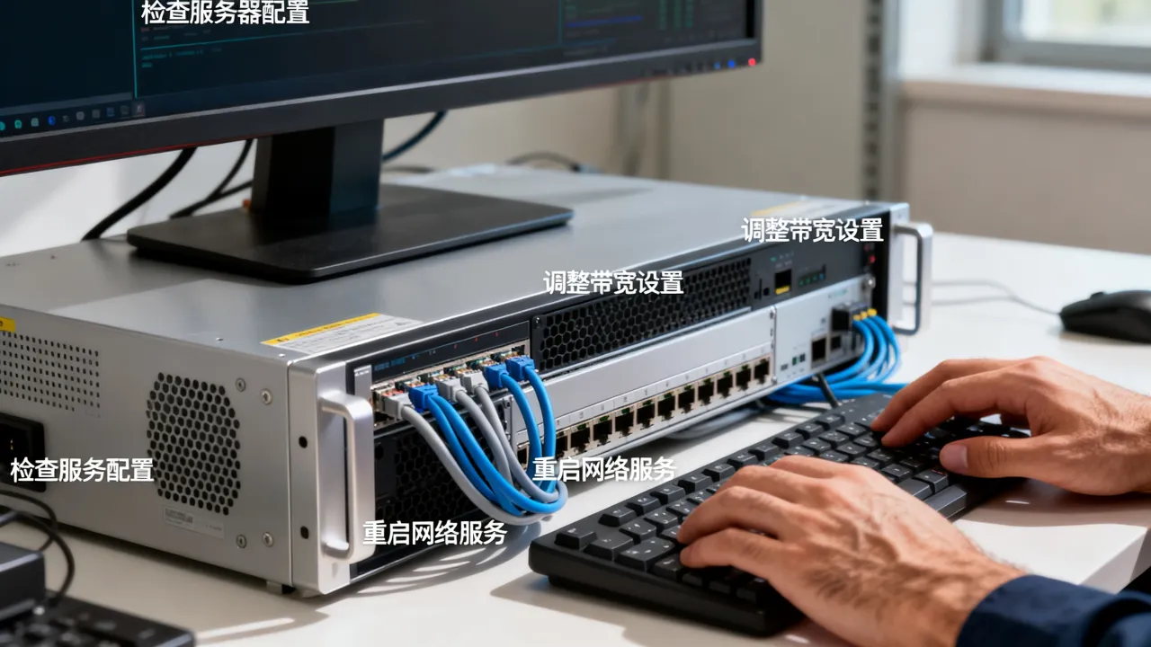 服务器网速慢怎么解除？服务器限速解决方法