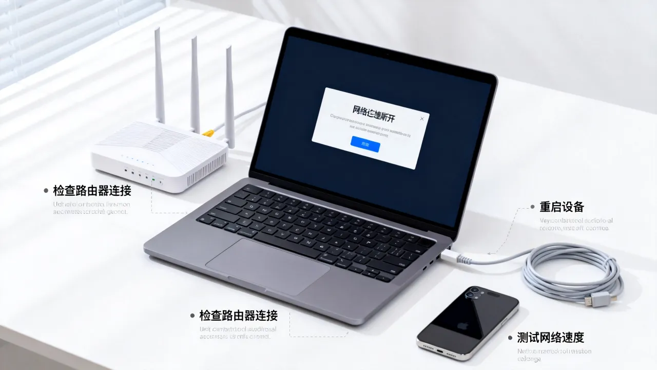 为什么一直断开服务器，网络不稳定怎么解决？