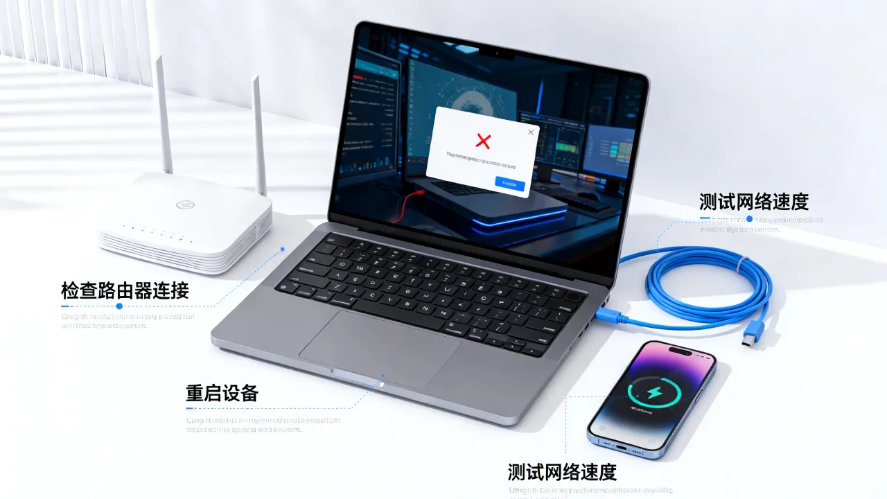 为什么一直断开服务器，网络不稳定怎么解决？